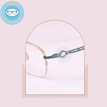 Gọng kính kim loại mã 9021